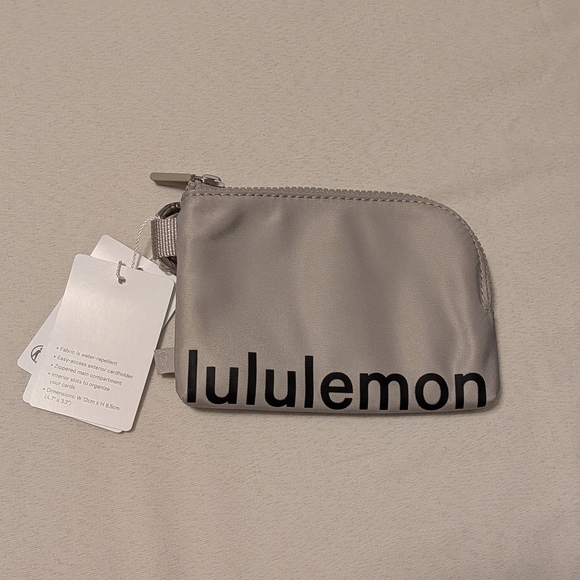 lululemon athletica Accessories - lululemon athletica Gray Key & Card Holder